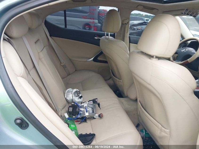 2008 Lexus Is 250 250 VIN: JTHCK262482020519 Lot: 39675264