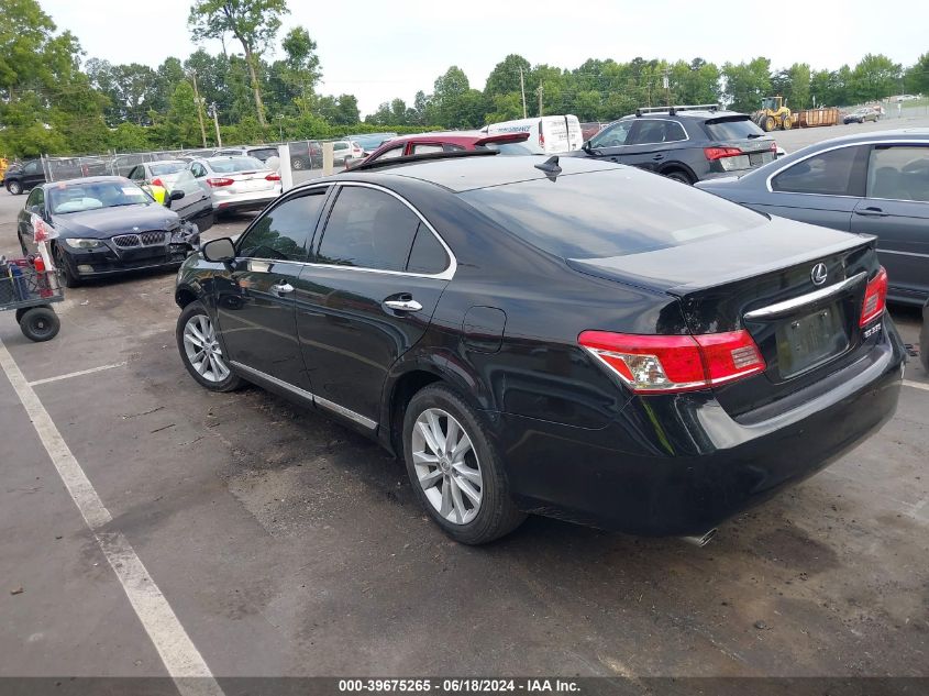 2011 Lexus Es 350 VIN: JTHBK1EG4B2463425 Lot: 39675265