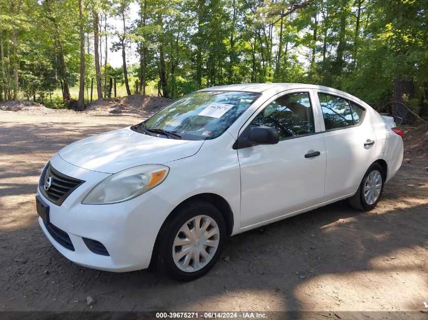 3N1CN7AP9DL893834 | 2013 NISSAN VERSA