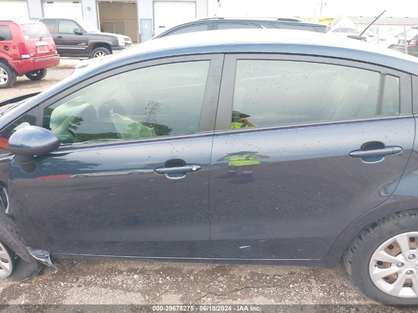 2013 Kia Rio Ex VIN: KNADN4A30D6169261 Lot: 39675275