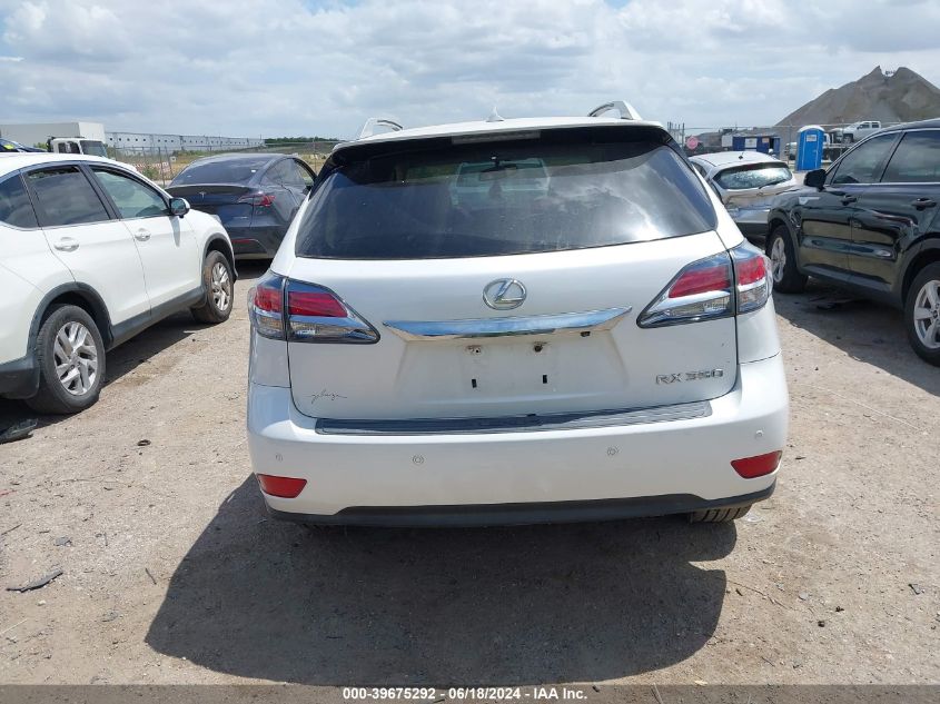 2013 Lexus Rx 350 VIN: 2T2BK1BA4DC184672 Lot: 39675292