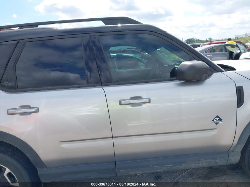 2021 Ford Bronco Sport Outer Banks VIN: 3FMCR9C6XMRB04536 Lot: 39675311