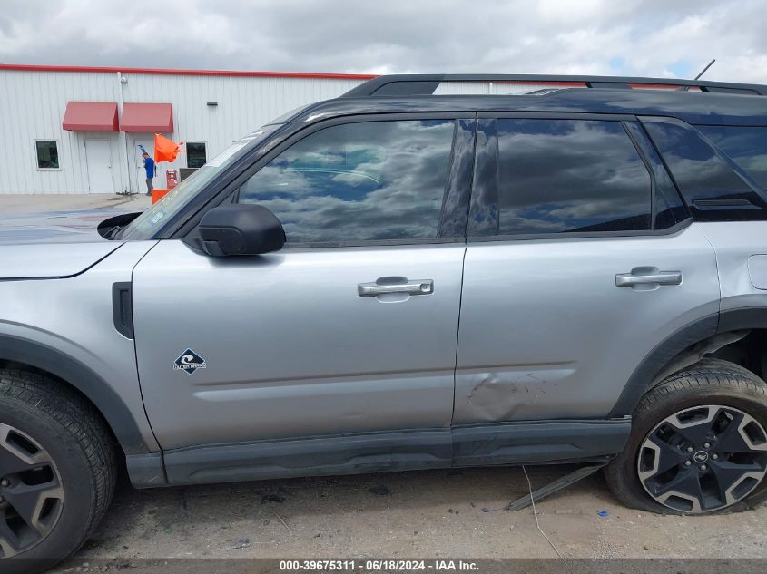 2021 Ford Bronco Sport Outer Banks VIN: 3FMCR9C6XMRB04536 Lot: 39675311