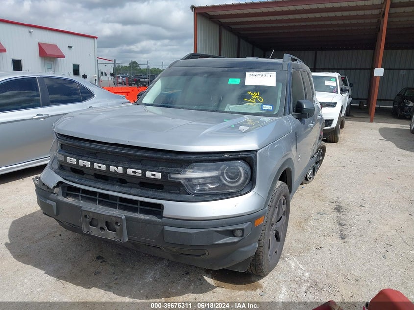 2021 Ford Bronco Sport Outer Banks VIN: 3FMCR9C6XMRB04536 Lot: 39675311