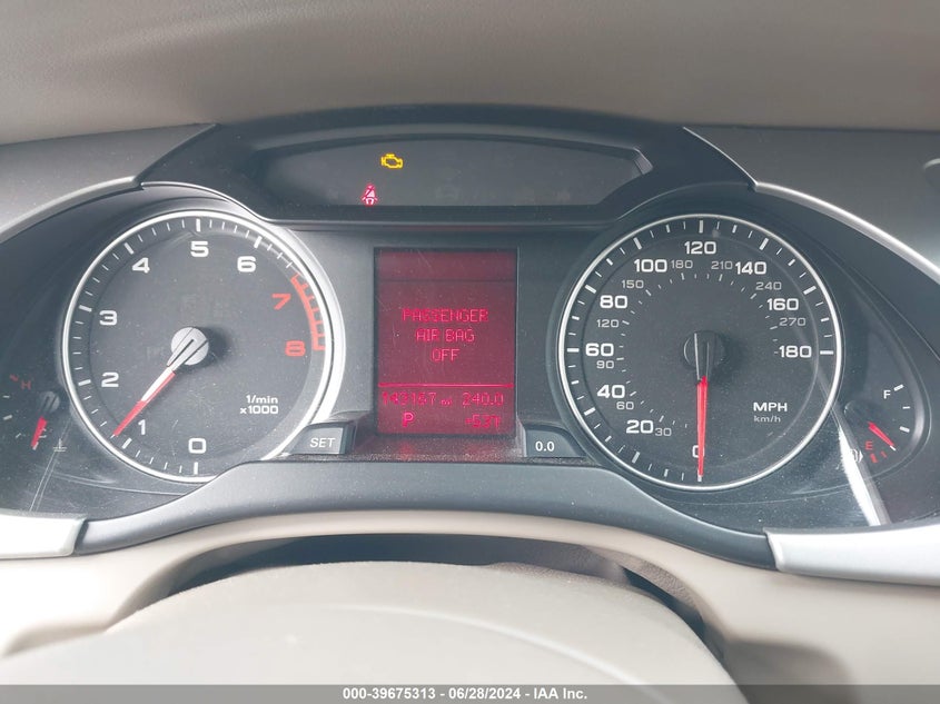 2009 Audi A4 2.0T Premium VIN: WAULF78K39N010898 Lot: 39675313