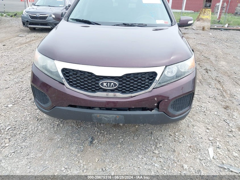 2011 Kia Sorento Lx VIN: 5XYKTCA14BG168875 Lot: 39675316