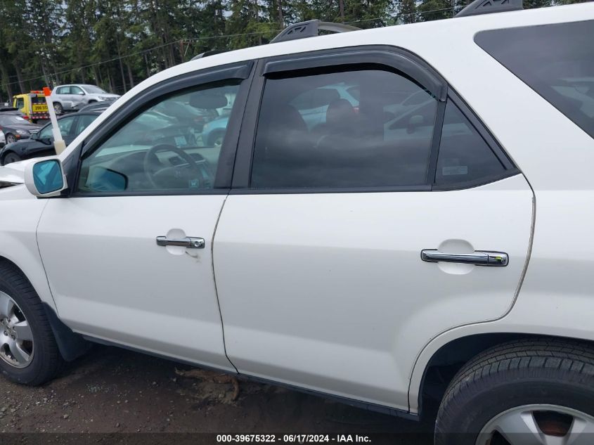 2006 Acura Mdx VIN: 2HNYD18256H538730 Lot: 39675322