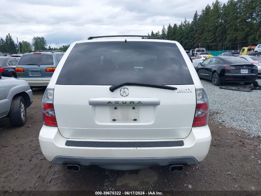 2006 Acura Mdx VIN: 2HNYD18256H538730 Lot: 39675322
