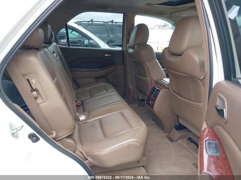 2006 Acura Mdx VIN: 2HNYD18256H538730 Lot: 39675322