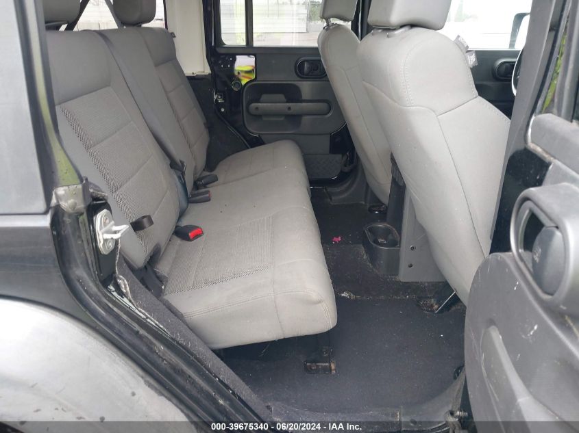 2008 Jeep Wrangler Rubicon VIN: 1J8GA69108L614849 Lot: 39675340