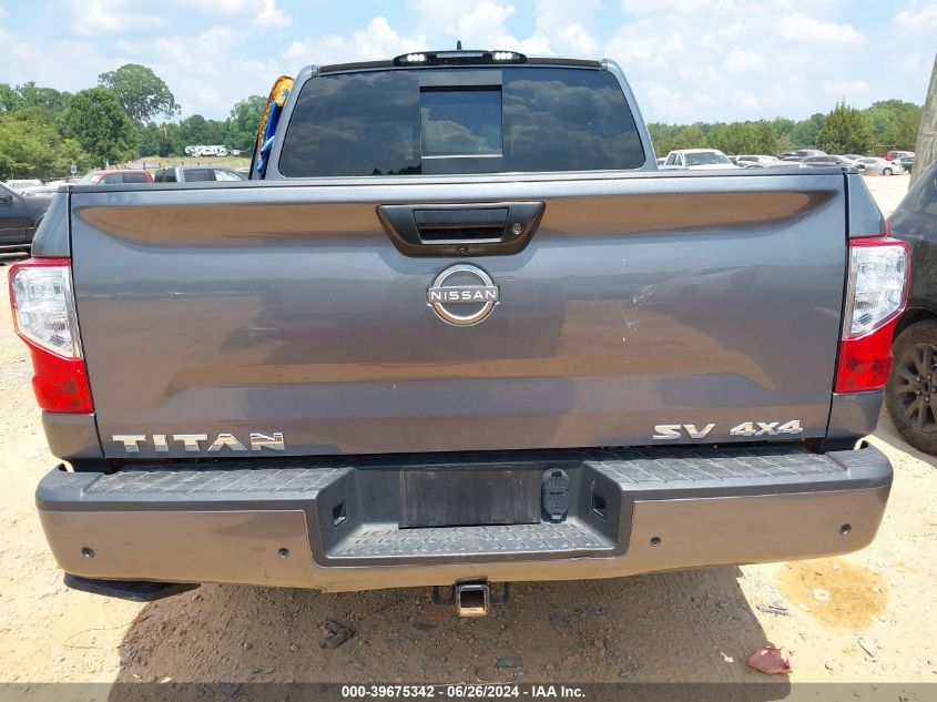 2023 Nissan Titan Sv 4X4 VIN: 1N6AA1ED7PN100903 Lot: 39675342