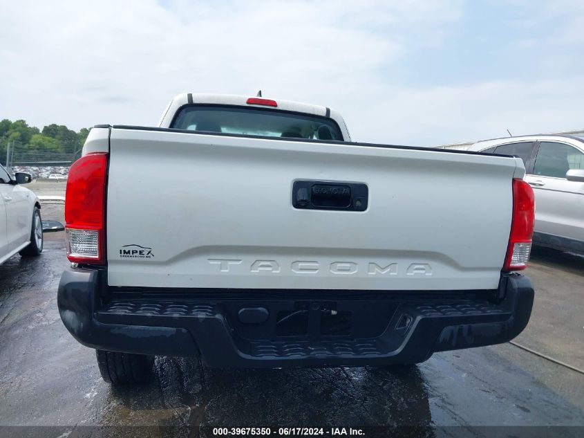 2016 Toyota Tacoma Sr VIN: 5TFRX5GN9GX055825 Lot: 39675350