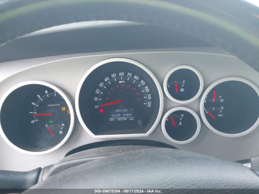 2007 Toyota Tundra Limited 5.7L V8 VIN: 5TBBV581X7S450758 Lot: 39675354