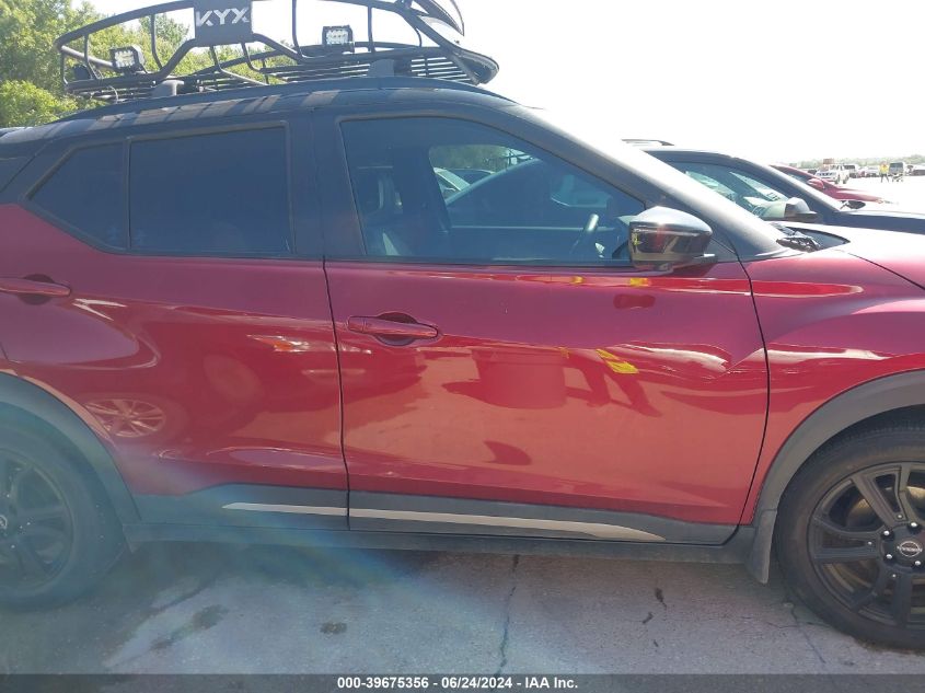 2022 Nissan Kicks Sr Xtronic Cvt VIN: 3N1CP5DV6NL503718 Lot: 39675356