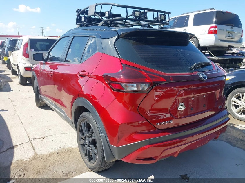 2022 Nissan Kicks Sr Xtronic Cvt VIN: 3N1CP5DV6NL503718 Lot: 39675356