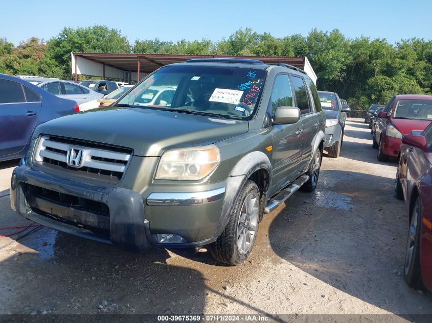 2006 Honda Pilot Ex-L VIN: 2HKYF185X6H529698 Lot: 39675369