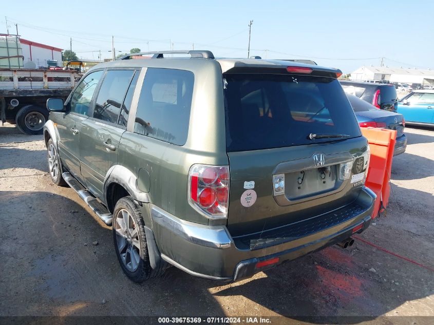 2006 Honda Pilot Ex-L VIN: 2HKYF185X6H529698 Lot: 39675369