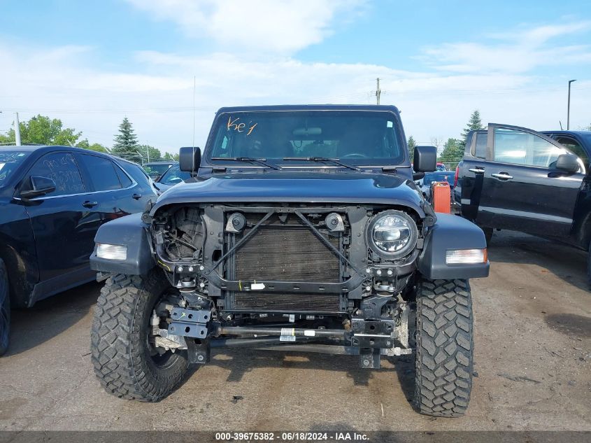 2021 Jeep Wrangler Unlimited Willys 4X4 VIN: 1C4HJXDN6MW680617 Lot: 39675382