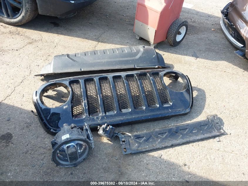 2021 Jeep Wrangler Unlimited Willys 4X4 VIN: 1C4HJXDN6MW680617 Lot: 39675382