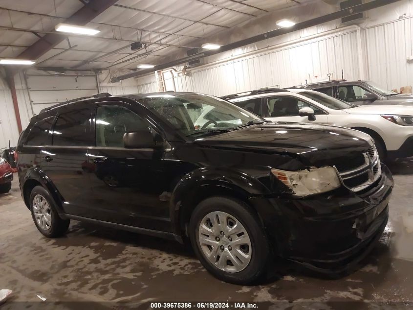 2017 Dodge Journey Se VIN: 3C4PDCAB4HT648525 Lot: 39675386