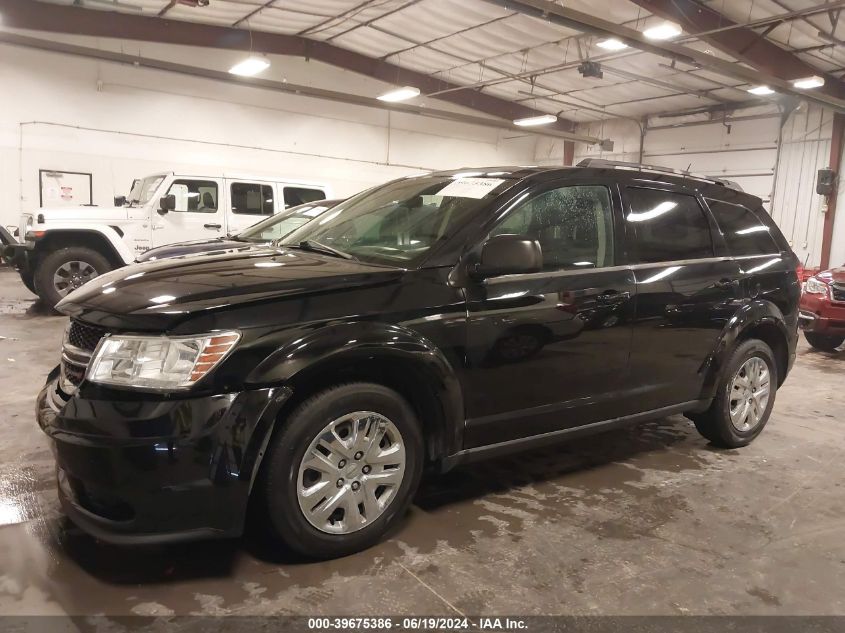 2017 Dodge Journey Se VIN: 3C4PDCAB4HT648525 Lot: 39675386