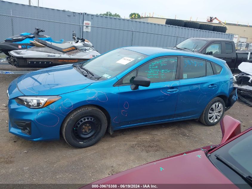 2019 Subaru Impreza 2.0I VIN: 4S3GTAA65K3726596 Lot: 39675388