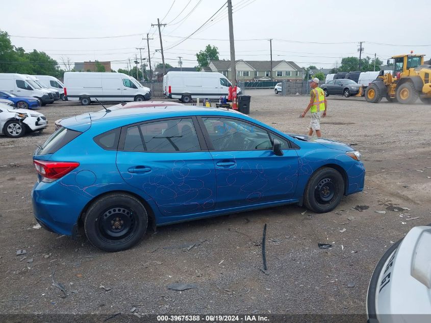 2019 Subaru Impreza 2.0I VIN: 4S3GTAA65K3726596 Lot: 39675388