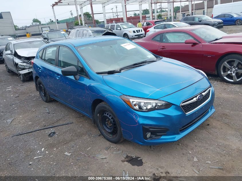 2019 Subaru Impreza 2.0I VIN: 4S3GTAA65K3726596 Lot: 39675388