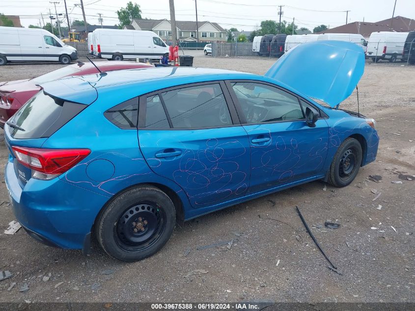 2019 Subaru Impreza 2.0I VIN: 4S3GTAA65K3726596 Lot: 39675388