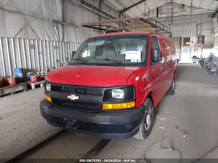 2017 Chevrolet Express 2500 Work Van VIN: 1GCWGAFF9H1167504 Lot: 39675393