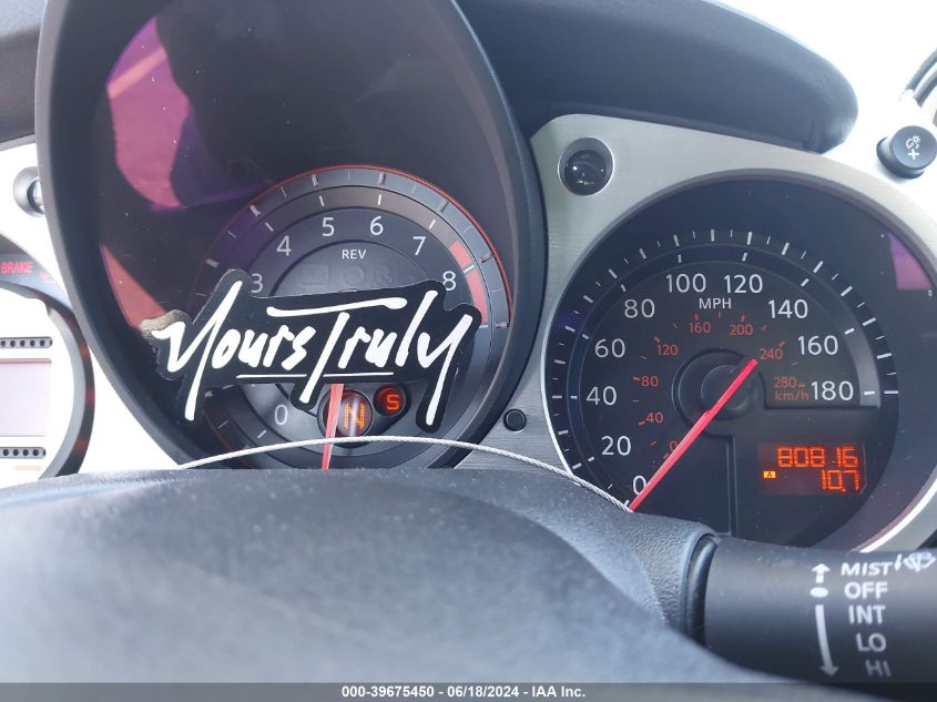 2011 Nissan 370Z Touring VIN: JN1AZ4EH9BM552322 Lot: 39675450