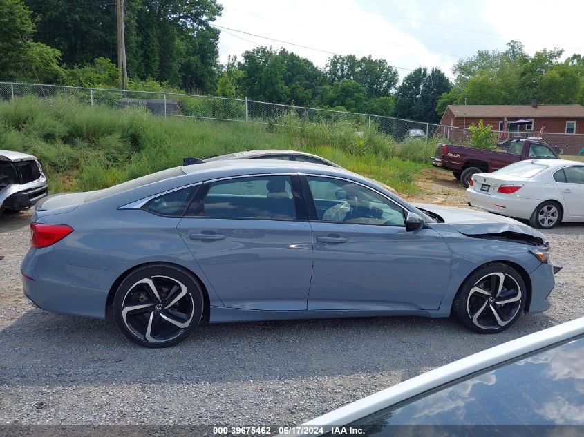 2021 Honda Accord Sport VIN: 1HGCV1F36MA100000 Lot: 39675462