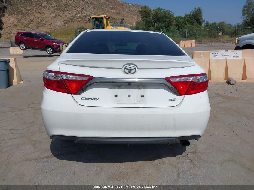 2016 Toyota Camry Se VIN: 4T1BF1FK2GU226951 Lot: 39675463