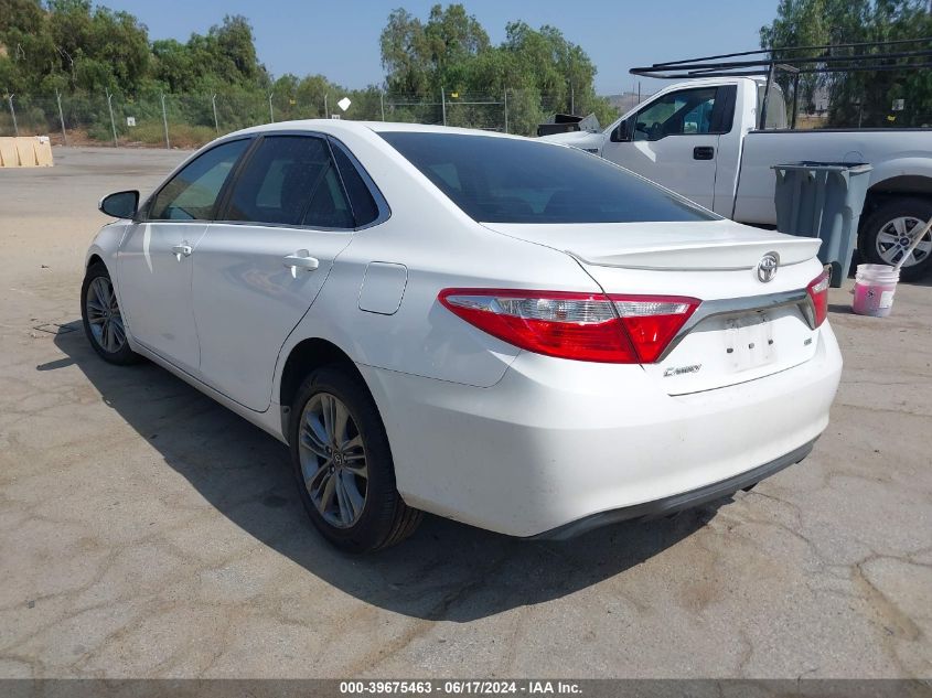 2016 Toyota Camry Se VIN: 4T1BF1FK2GU226951 Lot: 39675463