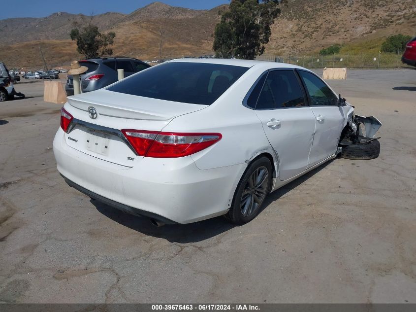 2016 Toyota Camry Se VIN: 4T1BF1FK2GU226951 Lot: 39675463