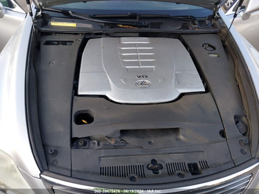 2007 Lexus Ls 460 460 VIN: JTHBL46F375036411 Lot: 39675476