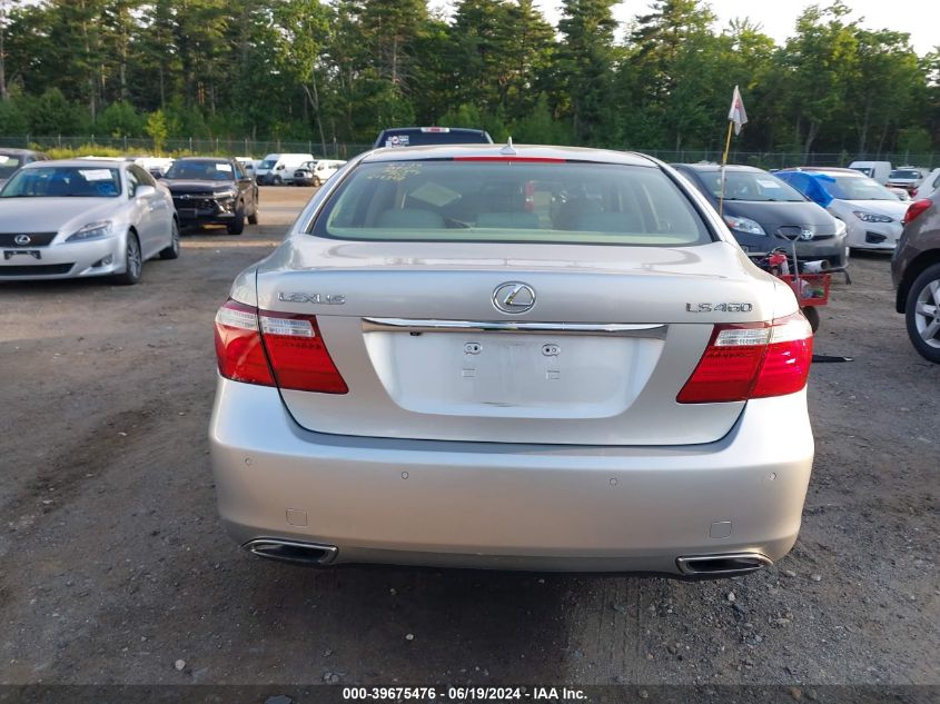 2007 Lexus Ls 460 460 VIN: JTHBL46F375036411 Lot: 39675476