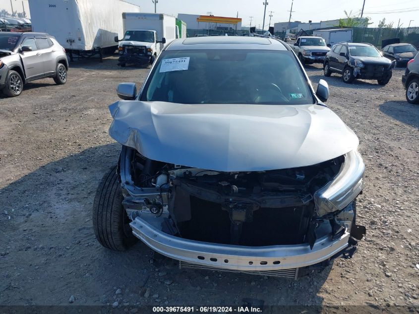 2020 Acura Rdx Advance VIN: 5J8TC2H79LL016199 Lot: 39675491