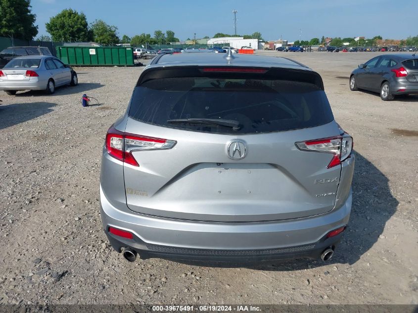 2020 Acura Rdx Advance VIN: 5J8TC2H79LL016199 Lot: 39675491