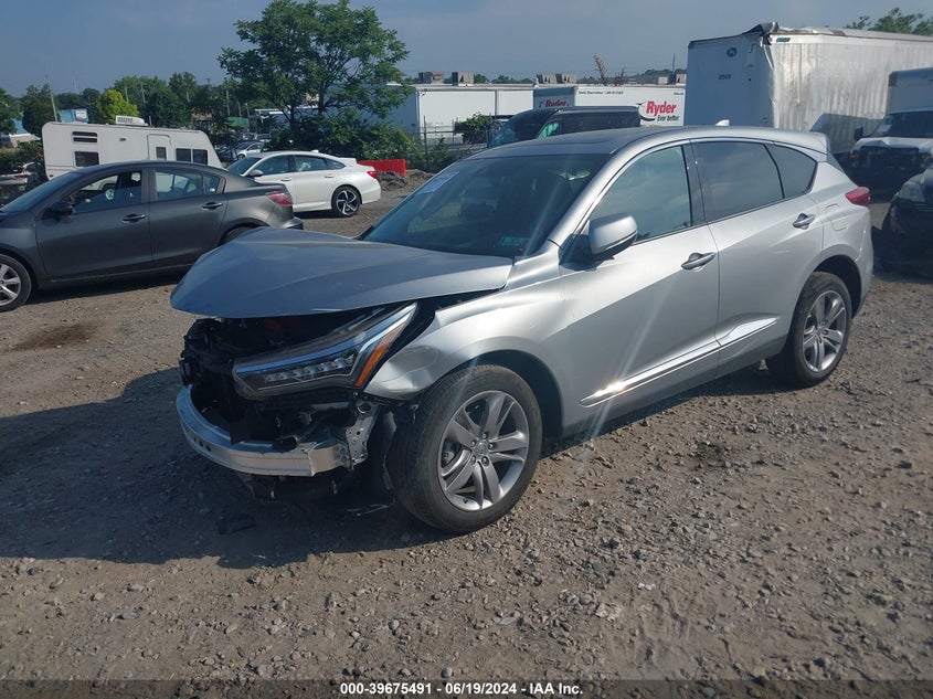 VIN 5J8TC2H79LL016199 2020 ACURA RDX ADVANCE