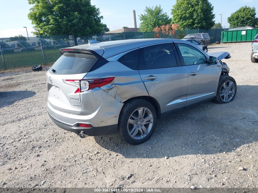 VIN 5J8TC2H79LL016199 2020 ACURA RDX ADVANCE