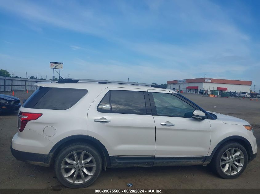 2014 Ford Explorer Limited VIN: 1FM5K8F89EGA13142 Lot: 39675500