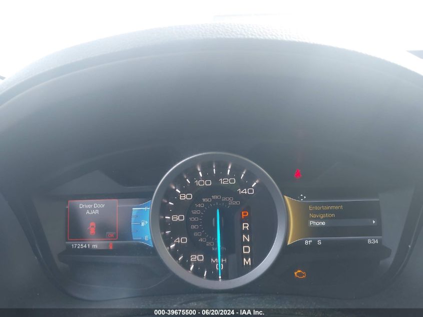 2014 Ford Explorer Limited VIN: 1FM5K8F89EGA13142 Lot: 39675500