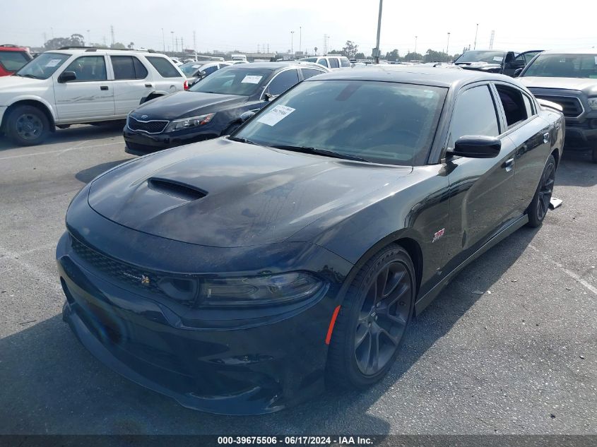 2022 Dodge Charger Scat Pack VIN: 2C3CDXGJ3NH187430 Lot: 39675506