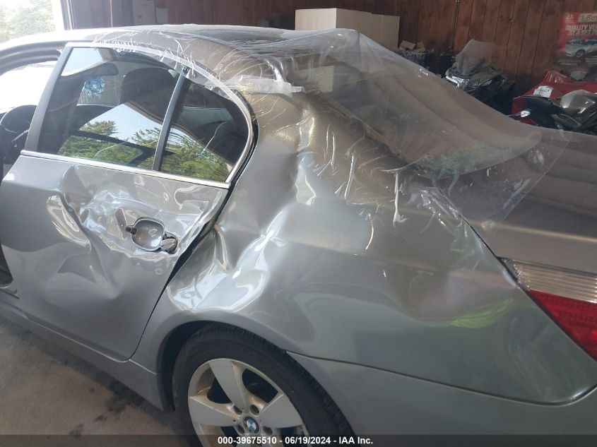 2006 BMW 525Xi VIN: WBANF335X6CB86408 Lot: 39675510