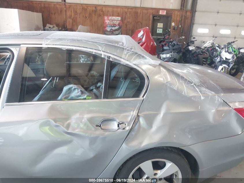 2006 BMW 525Xi VIN: WBANF335X6CB86408 Lot: 39675510