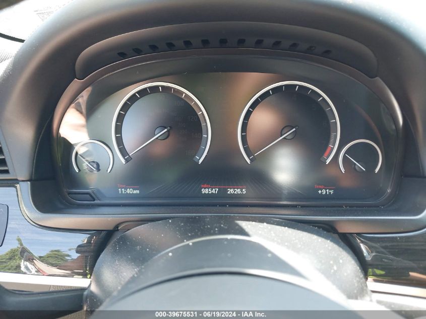 2015 BMW 550I xDrive VIN: WBAKP9C55FD979898 Lot: 39675531