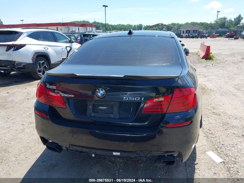 2015 BMW 550I xDrive VIN: WBAKP9C55FD979898 Lot: 39675531