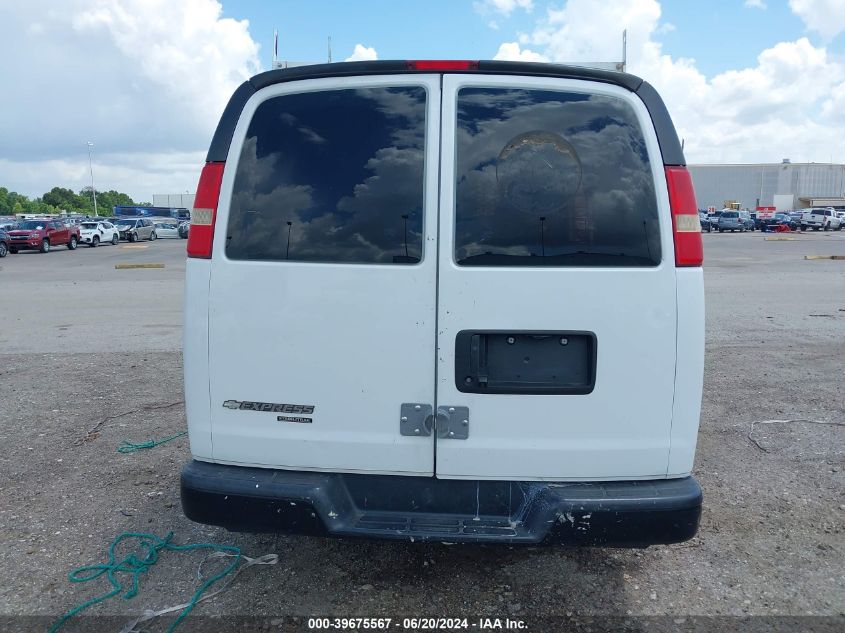 2015 Chevrolet Express 2500 Work Van VIN: 1GCWGFCF8F1157240 Lot: 39675567