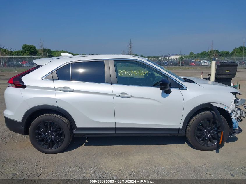 2024 Mitsubishi Eclipse Cross Black Edition S-Awc/Le S-Awc/Ralliart S-Awc/Se S-Awc VIN: JA4ATVAA0RZ002057 Lot: 39675569